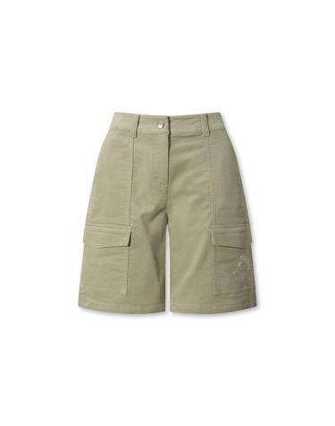 [WAAC] [JONES] Women’s Knee Length Corduroy Shorts WWPNW25772BEX