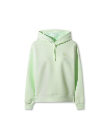 [WAAC] Women Logo Applique Hooded Shirts WWTBW25707GRL