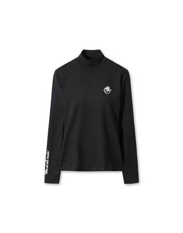[WAAC] Women Winter Essential Fleece Highneck Top WWTBW25702BKX