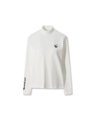 [WAAC] Women Winter Essential Fleece Highneck Top WWTBW25702IVX