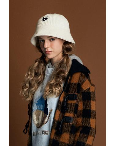 [WAAC] Women Essential Knit Hat WGRCX25713IVX