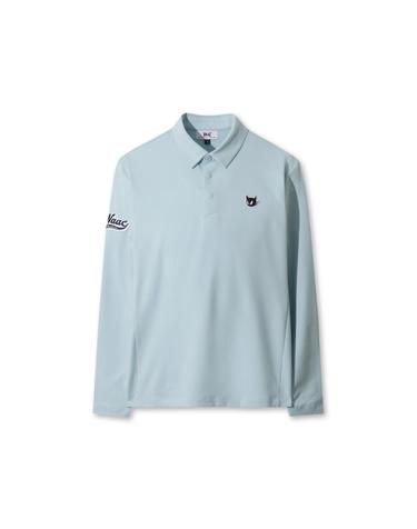 [WAAC] Men WAACKY Signature Fleece Polo WMTBW25701BUL