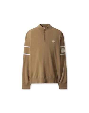 [WAAC] Men Wool Half Zip Sweater WMWAW25707BRL