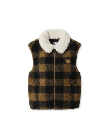 [WAAC] Women Check Vest WWVAW25703BRL
