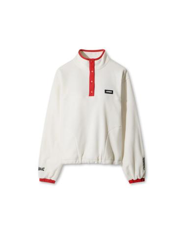 왁 [WAAC] [JONES] Women’s Polartec Retro Fleece Pullover WWTBW25771IVX