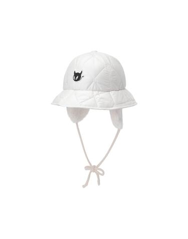 [WAAC] Women Ear Warmer padding Bucket Hat WGRCX25717IVX