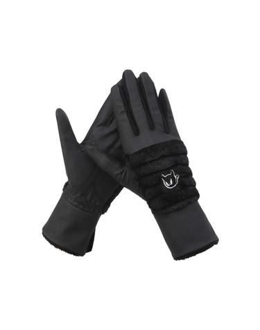 [WAAC] Women Synthetic Leather Golf Gloves(1 Pair) WGHCX25710BKX