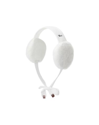 [WAAC] Women Ribbon Fur Ear Warmer WGGJX25775WHX