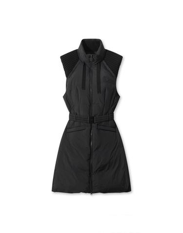 [WAAC] Women Long down vest WWVAW25804BKX