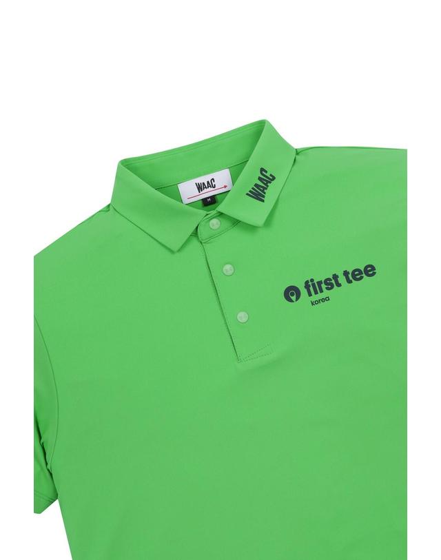 왁 [WAAC] Men WAAC X First tee Boys Polo_WMTCM25291GRX 착용컷