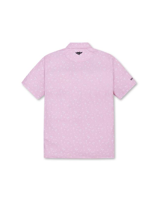 왁 [WAAC] Athletic Allover Motif Polo_WTTCM25407PIL 착용컷
