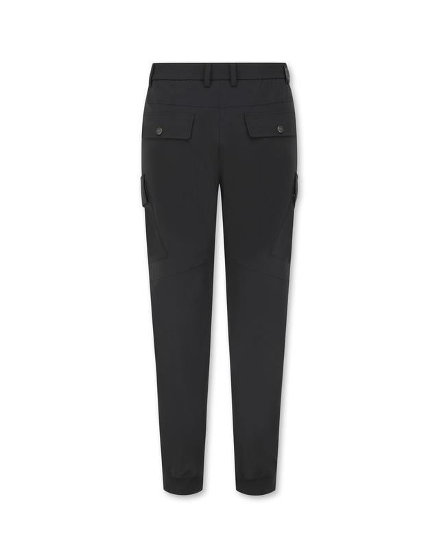 왁 [WAAC] Men Tricot Cargo Jogger Pants (FLEX)_WMPNM25201BKX 착용컷