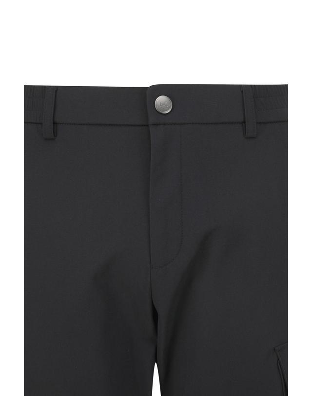 왁 [WAAC] Men Tricot Cargo Jogger Pants (FLEX)_WMPNM25201BKX 착용컷