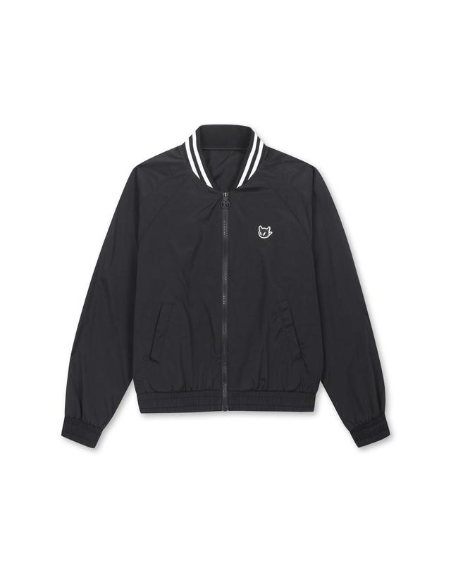 왁 [WAAC] Women Essential Summer jumper_WWUAM25200BKX 착용컷