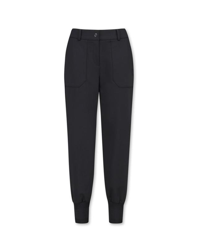 왁 [WAAC] Women Slim Jogger pants_WWPNS25103BKX 착용컷