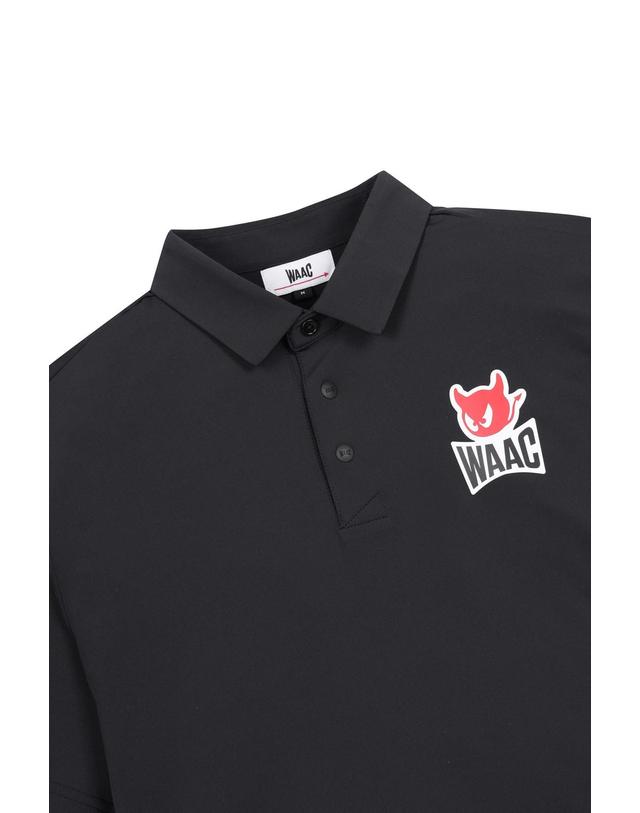 왁 [WAAC] [Exclusive] PLAYERS EDITION OG Men SS Polo_WMTCM25240BKX 착용컷
