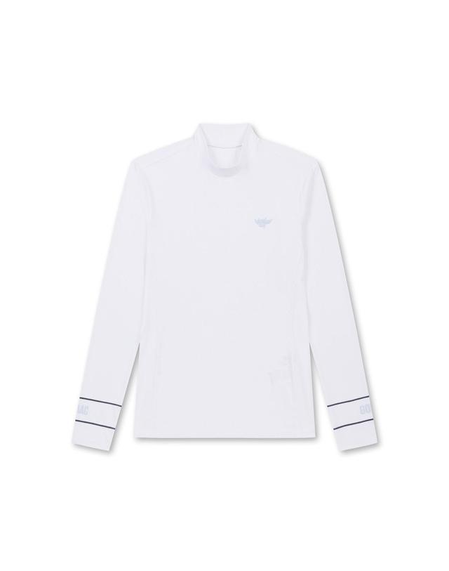 왁 [WAAC] Athletic Women Jersey Long Sleeve Mock Top_WLTBM25402WHX 착용컷