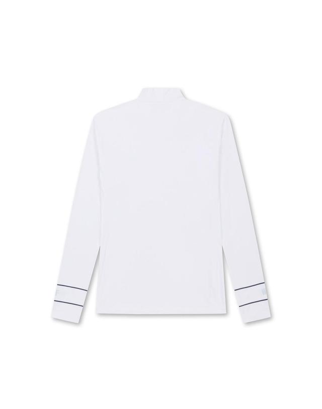 왁 [WAAC] Athletic Women Jersey Long Sleeve Mock Top_WLTBM25402WHX 착용컷