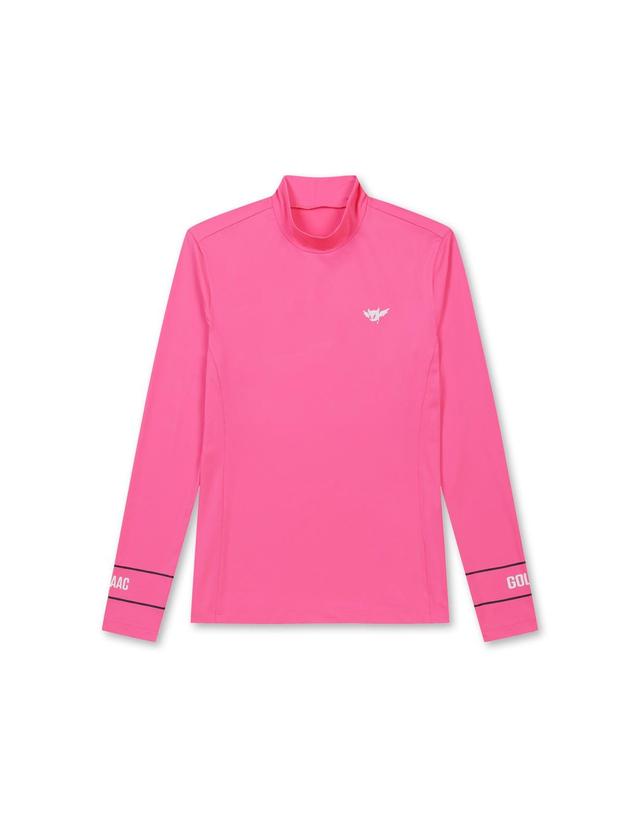 왁 [WAAC] Athletic Women Jersey Long Sleeve Mock Top_WLTBM25402HPX 착용컷