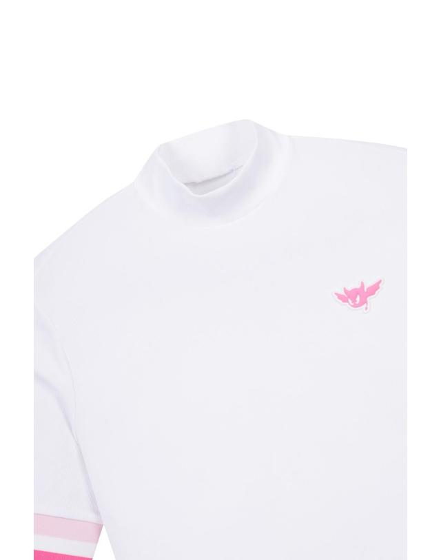 왁 [WAAC] Athletic Women Stretch Rib Mock Top_WLTCM25406WHX 착용컷