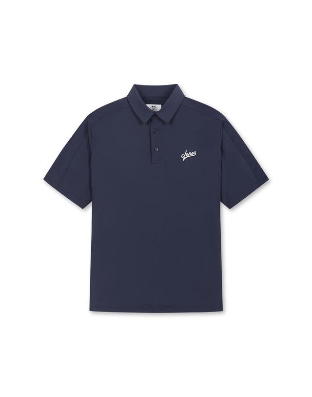 왁 [WAAC X JONES] Mens Line Point SS Polo_WMTCM25373NYD 착용컷