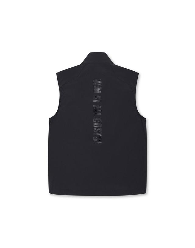 왁 [WAAC] Men Players Full Zip Vest_WMVAM25200BKX 착용컷