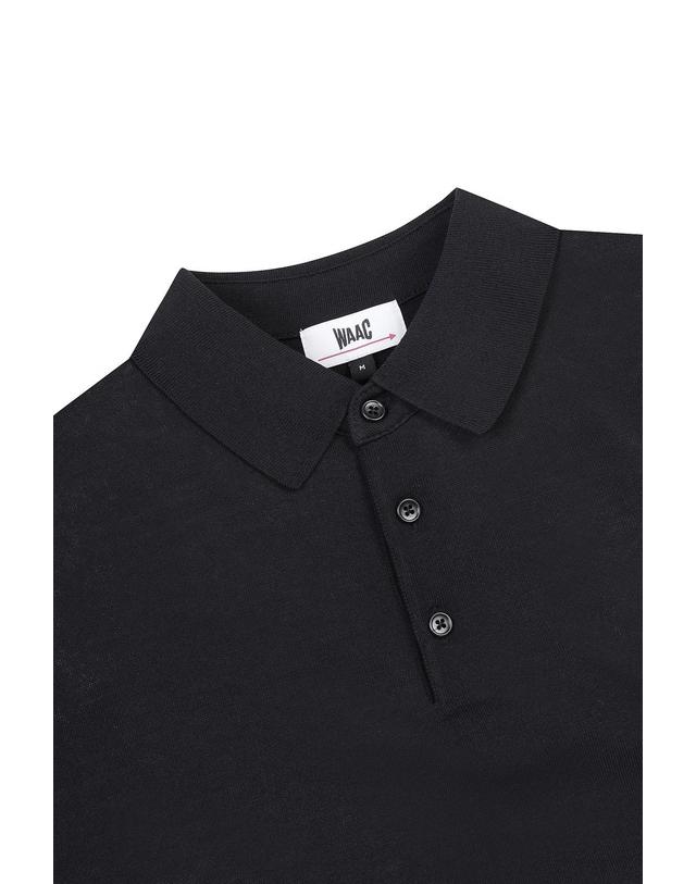 왁 [WAAC] [Exclusive] Men Essential Knit Polo_WMWAM25901BKX 착용컷