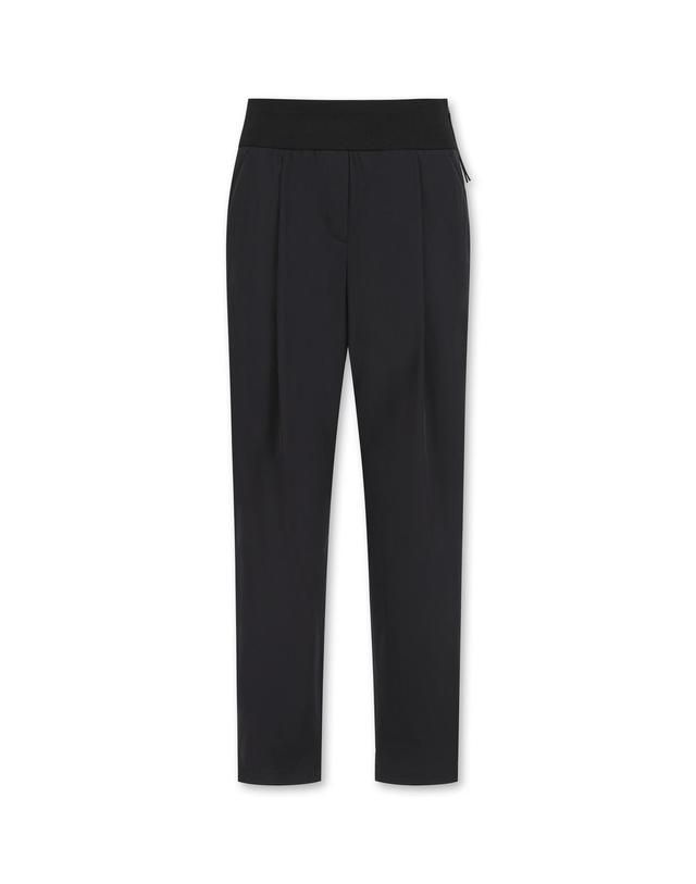 왁 [WAAC] Women Easy Tapered pants_WWPNM25221BKX 착용컷