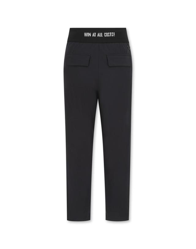 왁 [WAAC] Women Easy Tapered pants_WWPNM25221BKX 착용컷