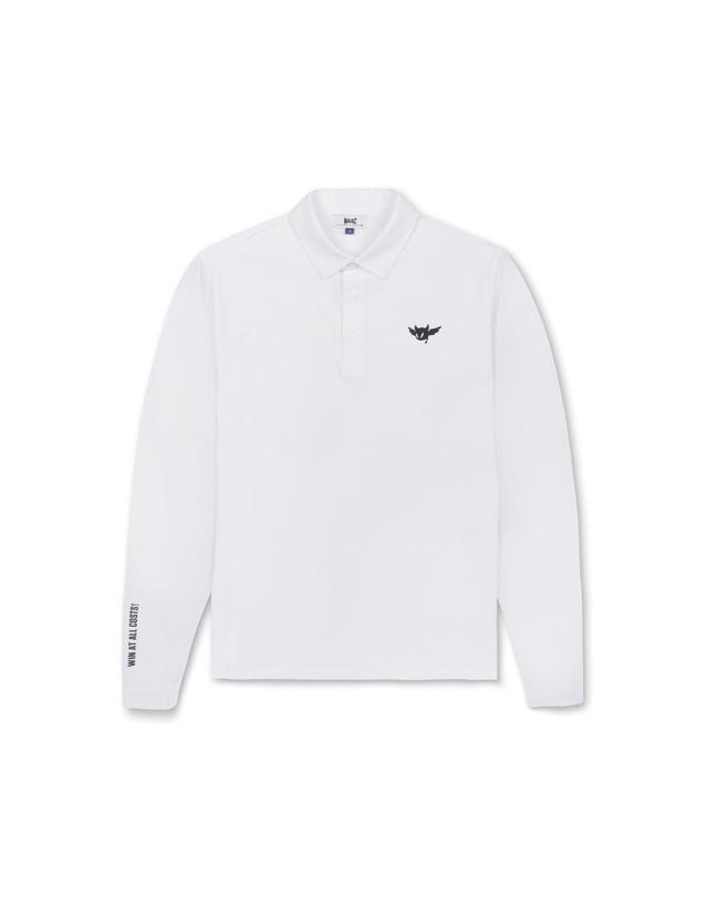 왁 [WAAC] Athletic Men Cool Touch Sleeve Polo_WTTBM25404WHX 착용컷