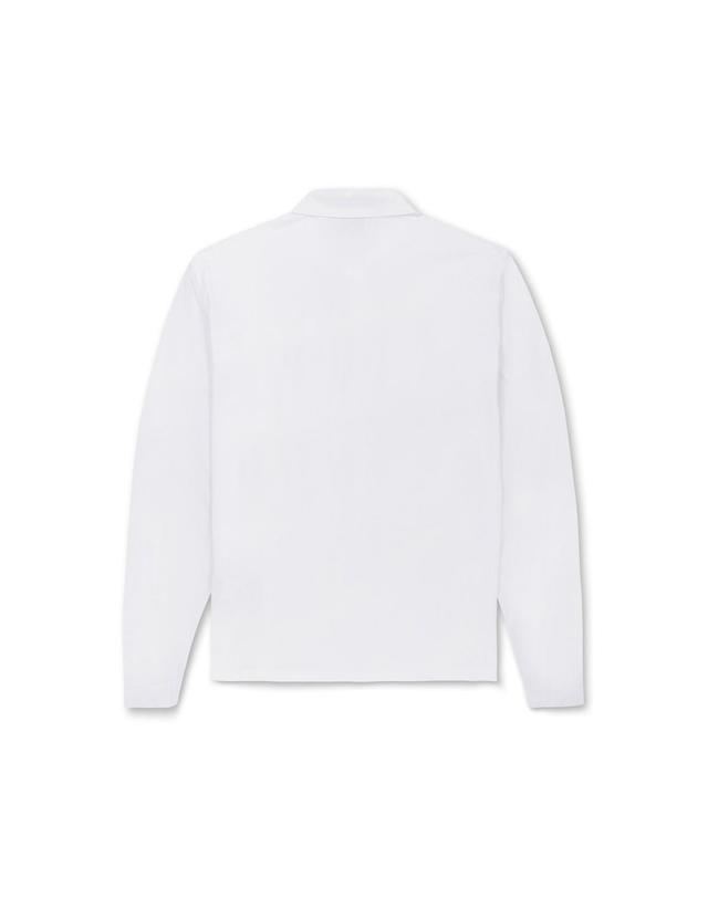 왁 [WAAC] Athletic Men Cool Touch Sleeve Polo_WTTBM25404WHX 착용컷