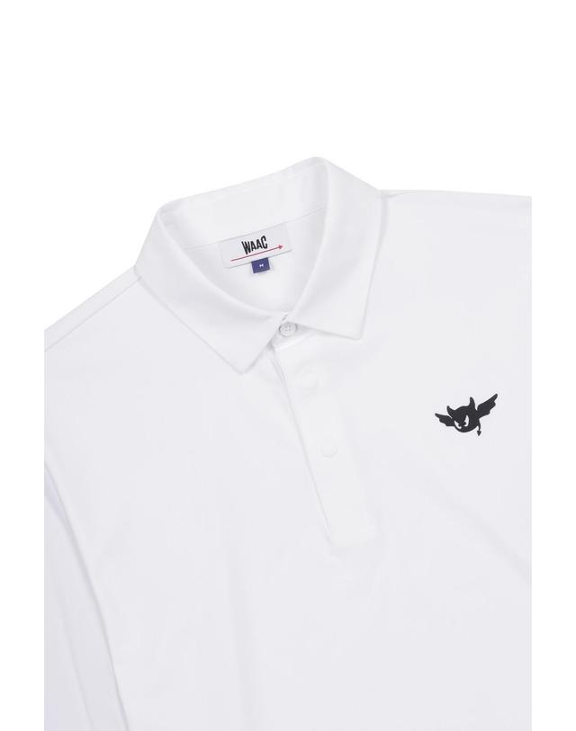 왁 [WAAC] Athletic Men Cool Touch Sleeve Polo_WTTBM25404WHX 착용컷