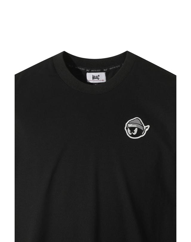 왁 [WAAC] Uni WAACKY Crewneck Top WMTCA25604BKX 착용컷