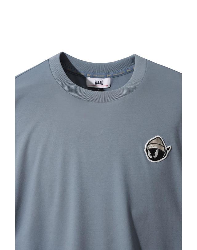 왁 [WAAC] Uni WAACKY Crewneck Top WMTCA25604BUX 착용컷