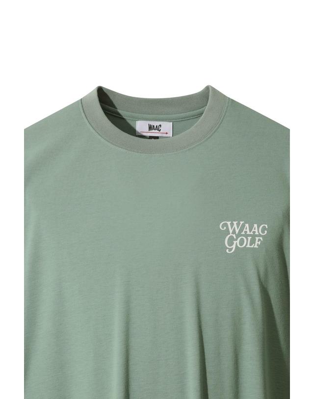 왁 [WAAC] Unisex round t-shirts WMTCA25550GRL 착용컷