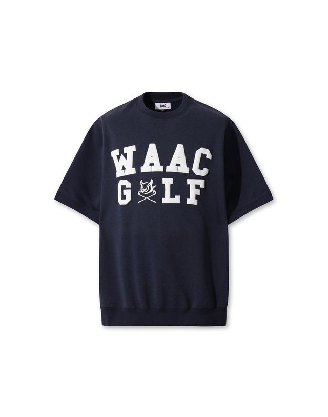 왁 [WAAC] Unisex sweat half shirts WMTCA25555NYX 착용컷
