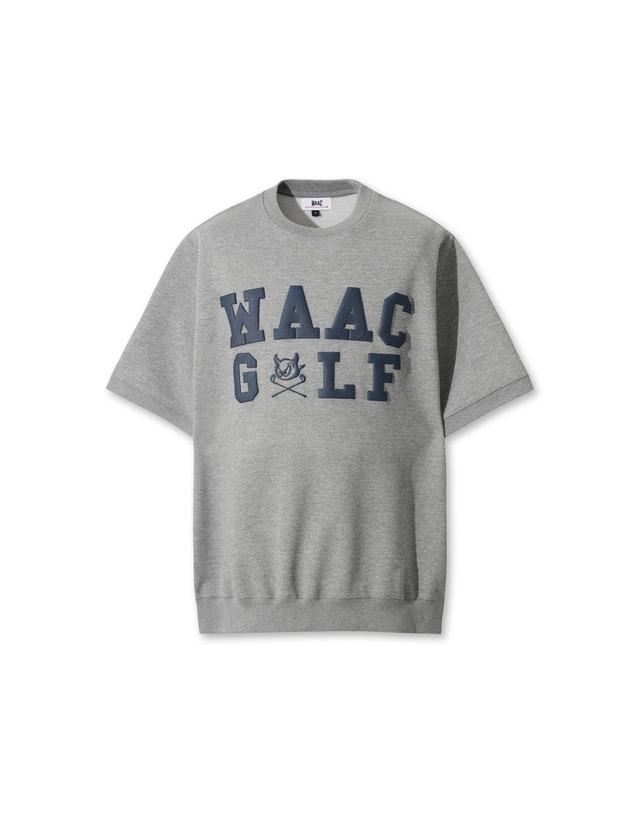왁 [WAAC] Unisex sweat half shirts WMTCA25555GYM 착용컷