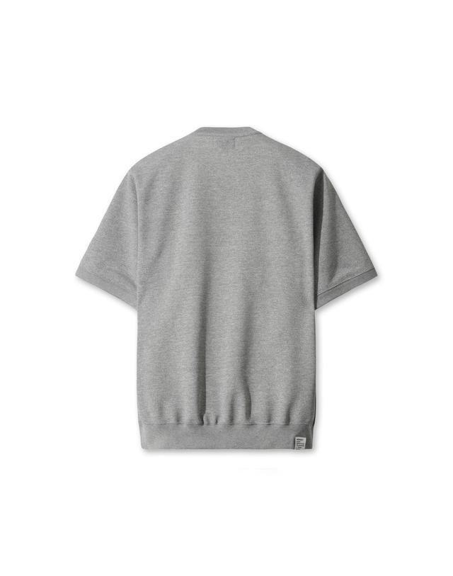 왁 [WAAC] Unisex sweat half shirts WMTCA25555GYM 착용컷