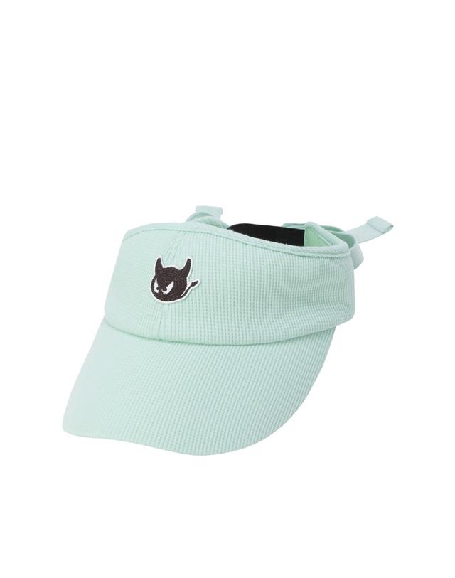왁 [WAAC] Women Essential Sun Visor WGRCX25611GRL 착용컷