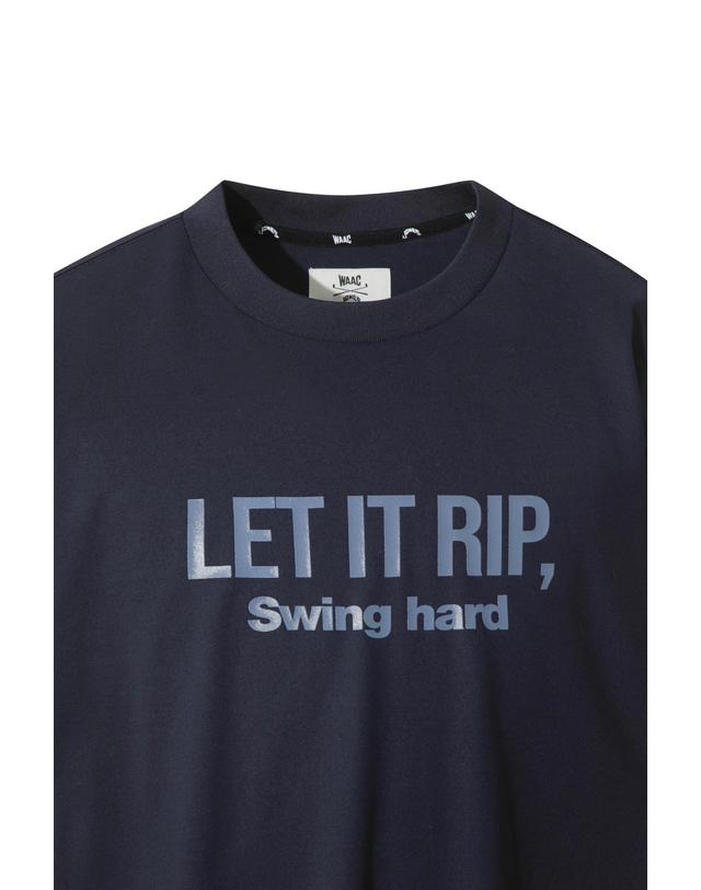 왁 [WAAC] [JONES] Men Graphic Crewneck T-shirt WMTCA25671NYD 착용컷