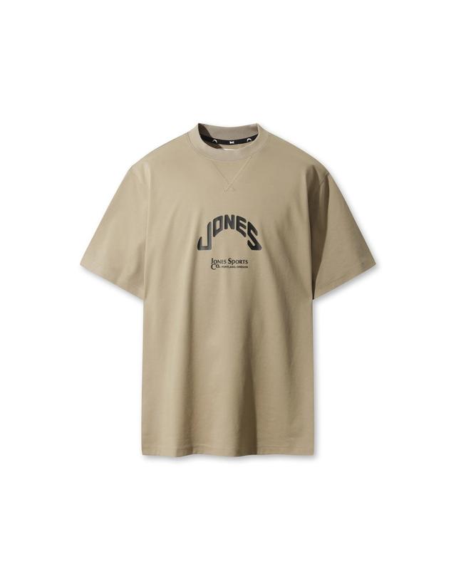 왁 [WAAC] [JONES] Men Logo Crewneck T-shirt WMTCA25670BEX 착용컷