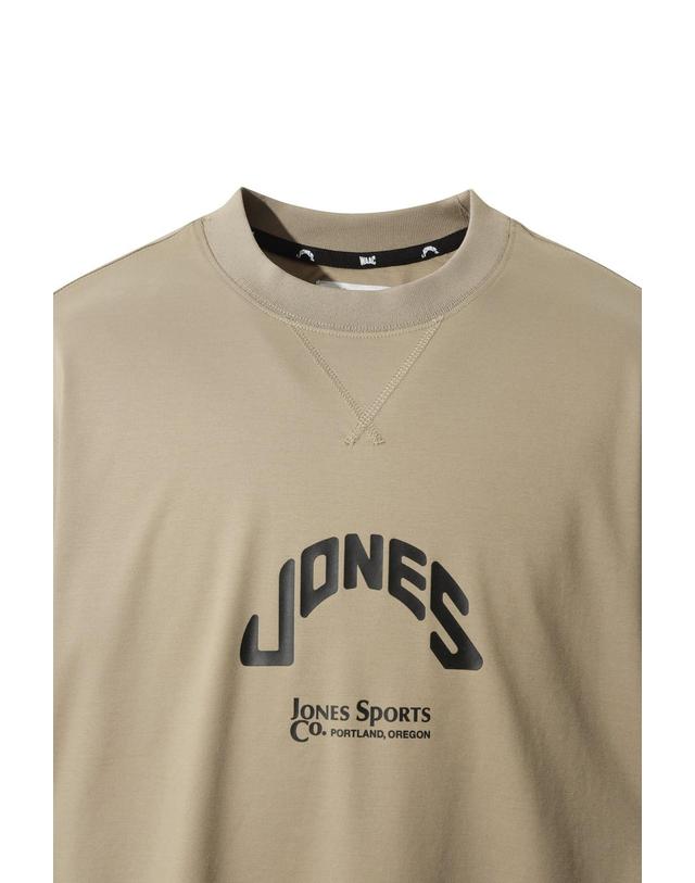 왁 [WAAC] [JONES] Men Logo Crewneck T-shirt WMTCA25670BEX 착용컷