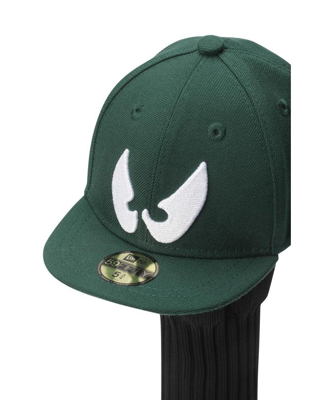 왁 [WAAC] NEW ERA FACE WAACKY CAP DRIVER COVER WGGJX25118GRD 착용컷