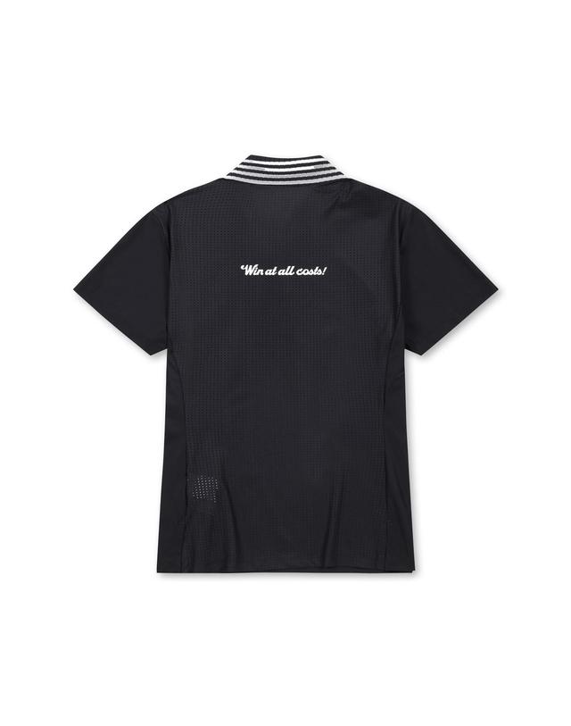 왁 [WAAC] Women Cool Jersey Polo_WWTCM25303BKX 착용컷