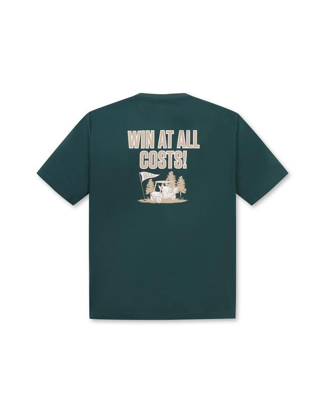 왁 [WAAC] Uni WAACKY Crewneck SS Top WMTCM25211GRD 착용컷
