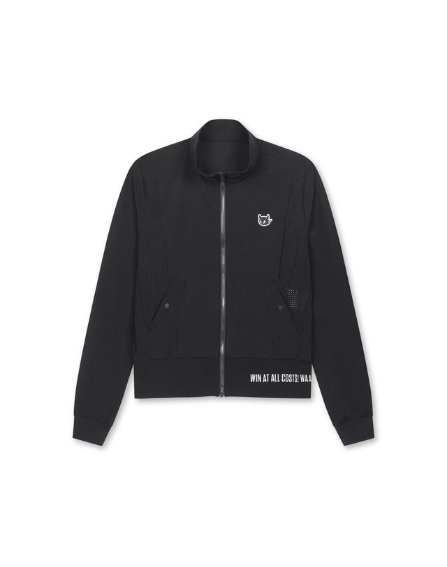 왁 [WAAC] Women Cool Tricot Hot summer jacket WWUAM25300BKX 착용컷