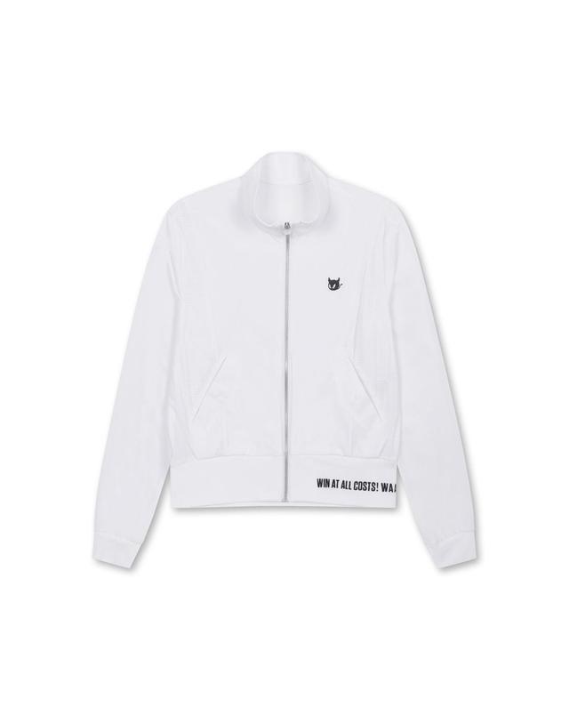 왁 [WAAC] Women Cool Tricot Hot summer jacket WWUAM25300WHX 착용컷