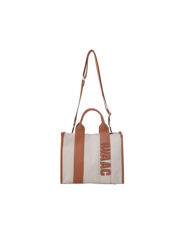 왁 [WAAC] Women Tote Bag WGBAX25610BRL 착용컷