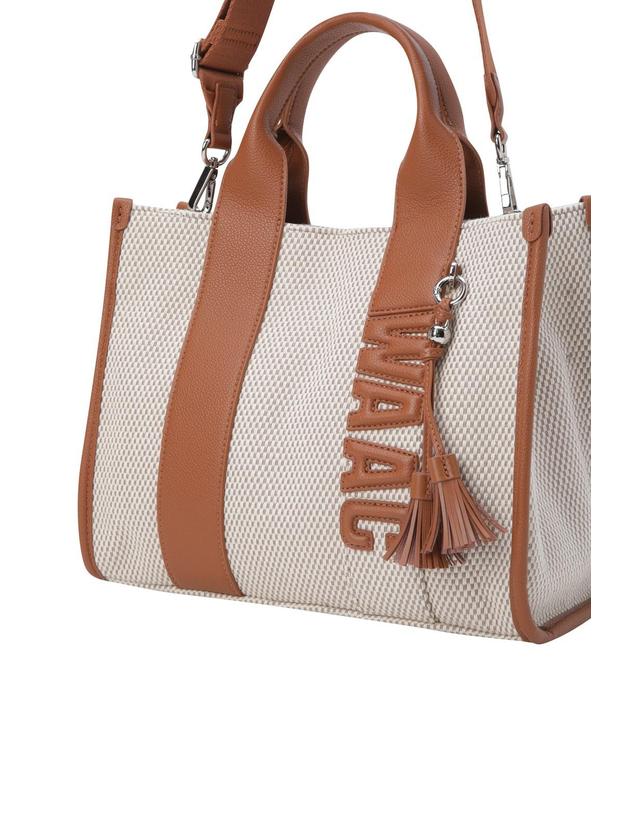 왁 [WAAC] Women Tote Bag WGBAX25610BRL 착용컷