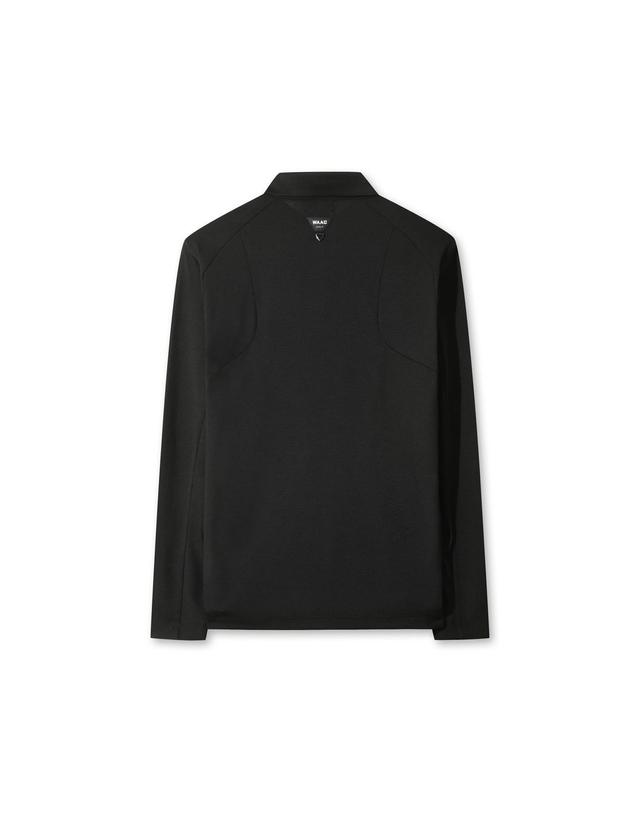 왁 [WAAC] [PLAYERS EDITION] Men WAACKY Polo WMTBA25600BKX 착용컷